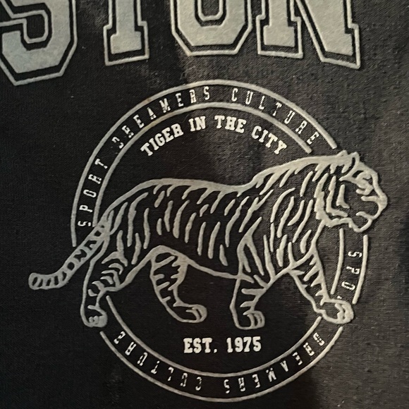 KIDS ZARA NAVY BLUE SWEATSHIRT…SIZE SMALL-Size 7💥 BOSTON 75 ZARA sweatshirt!! - Picture 3 of 9